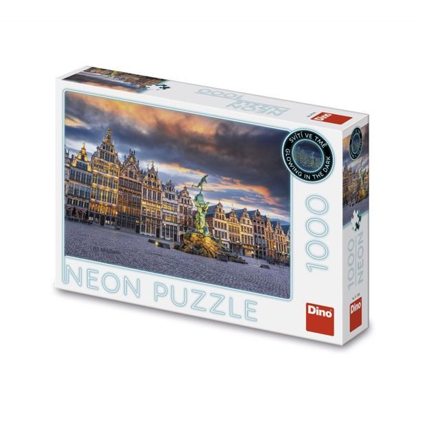BOUŘE NAD ANTVERPAMI 1000 neon Puzzle