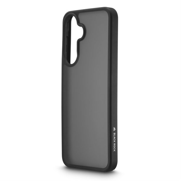 Black Rock Hybrid Case, kryt pro Samsung Galaxy A37 5G, matný, poloprůhledný černý