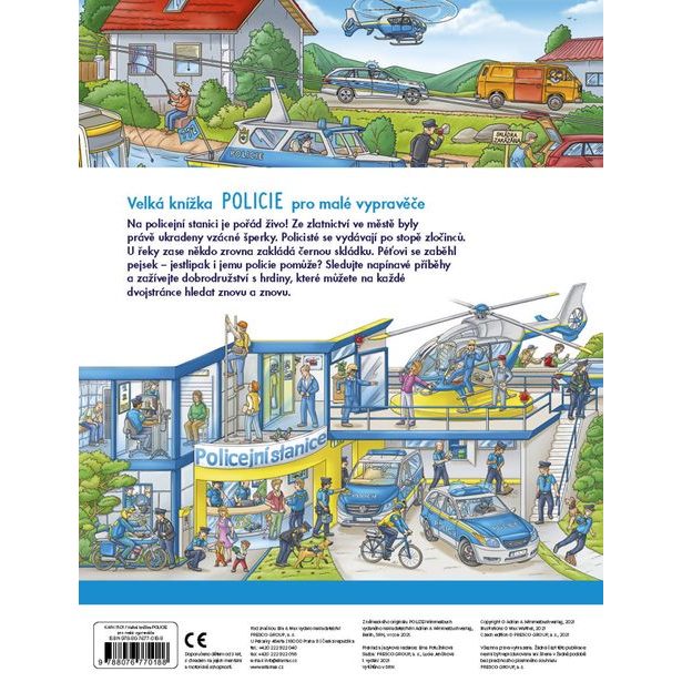 Velká knížka POLICIE pro malé vypravěče
