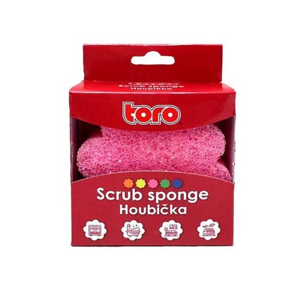 TORO SUPER SCRUBBY HOUBIČKA 1 KS, 10XX10X4CM 5ASS