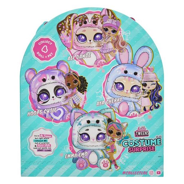 L.O.L. Surprise! Tweens a nafukovací zvířátko - Emma Emo