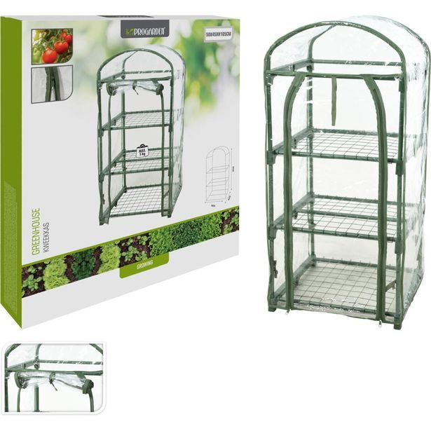 PROGARDEN Foliovník zahradní třípatrový 50 x 45 x 105 cm KO-CE7000160