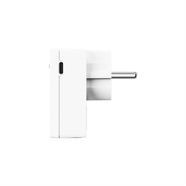 Hama noční/orientační LED světlo, do zásuvky, 1x USB-A, 1x USB-C, soumrakový senzor