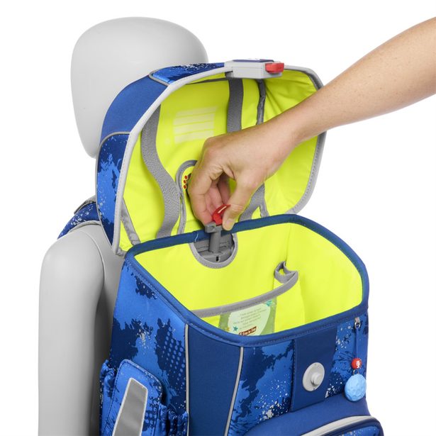 Školní aktovka Step by Step CLOUD REFLECT, Rocket Novo - 5 dílný set, AGR certifikát