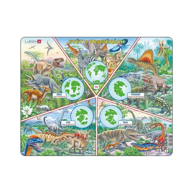 SVĚT V PROMĚNÁCH 100 d. EDU Puzzle