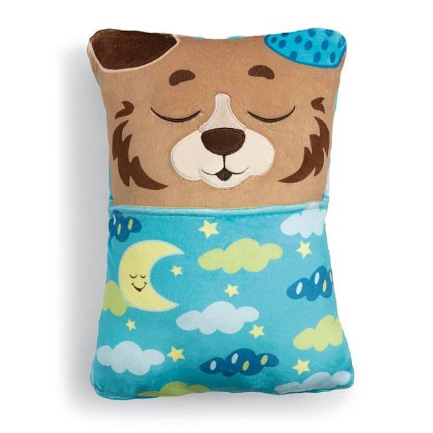 NICI NICI Cosidoos plyš Medvěd oboustranný motiv 30x20cm