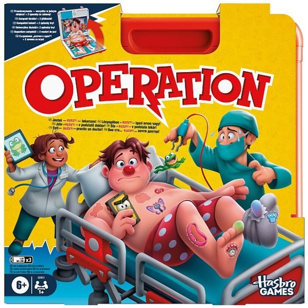 HASBRO - gaming HASBRO - Operace dětská hra