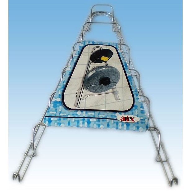 držák poklic 30x12x50cm KITCHEN-chrom /29.20.65./