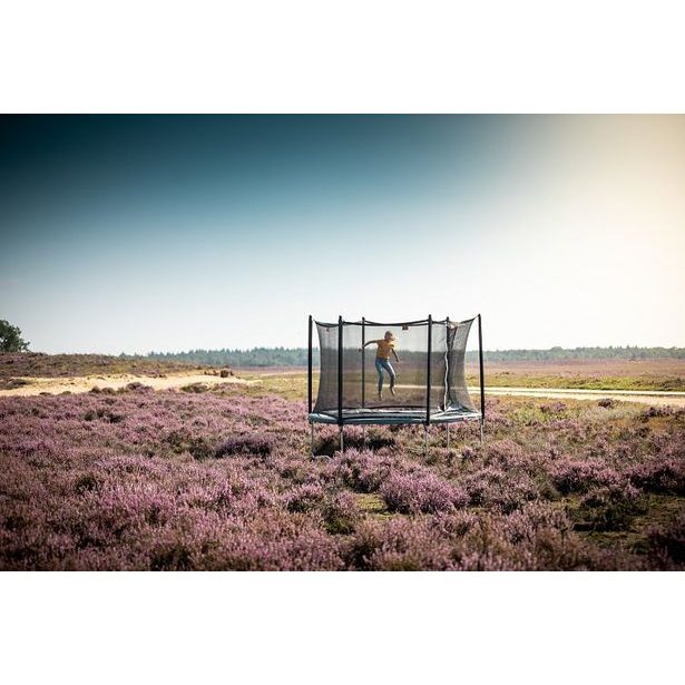 BERG Trampolína BERG Favorit 270cm šedá + ochranná síť Comfort