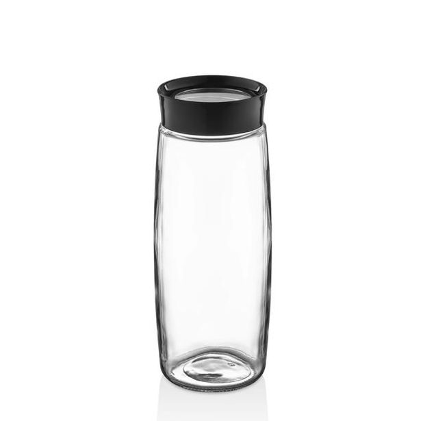 QLUX DÓZA NA SUCHÉ POTRAVINY S VÍČKEM 1,6 L, SKLO_hamashop
