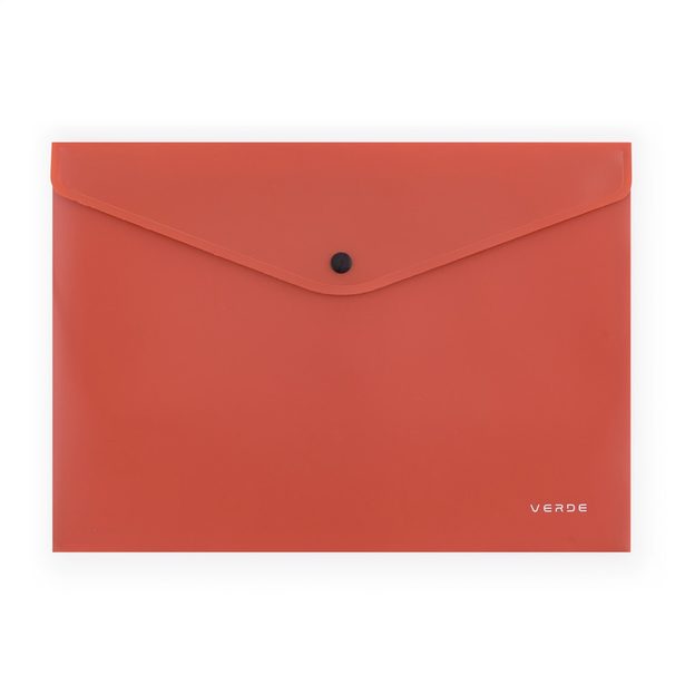 Psaníčko s drukem A4 VERDE cihlová