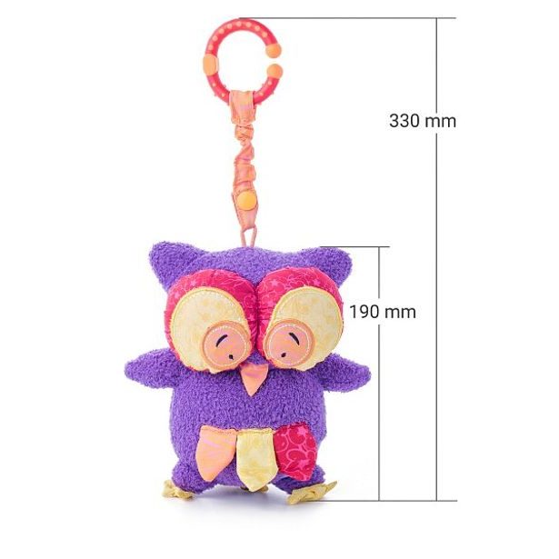 Mazlící sova "HOKU"