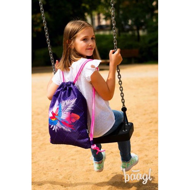 BAAGL Sáček na obuv Papoušek Baagl