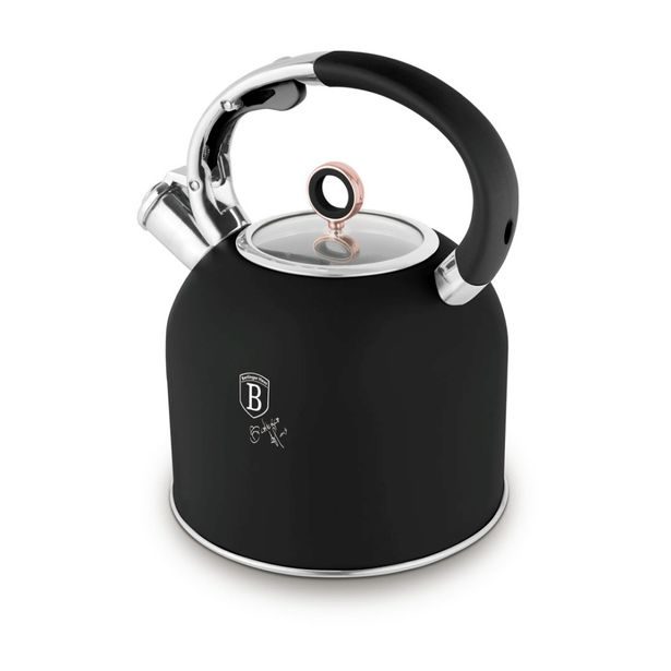 BERLINGERHAUS Konvice se skleněným víkem 3 l Black Rose Collection BH-8920