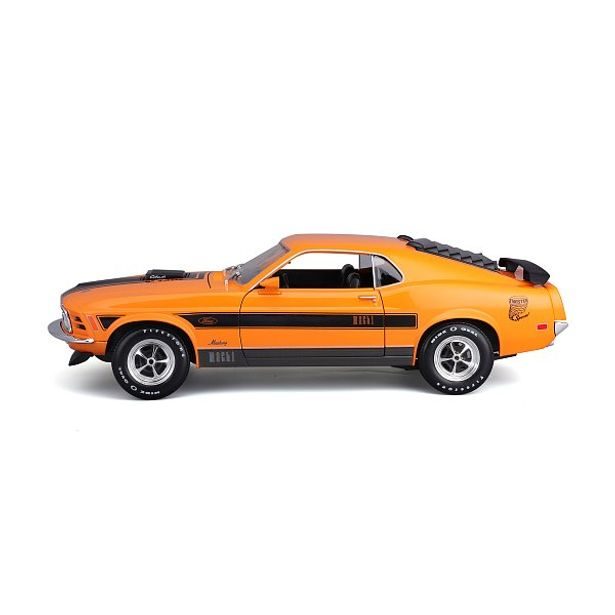 Maisto Maisto - 1970 Ford Mustang Mach 1, oranžová, 1:18
