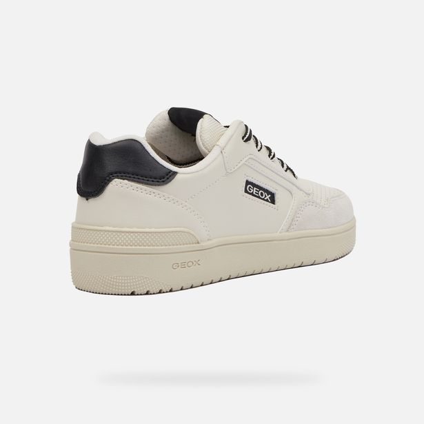 Bílé chlapecké tenisky Geox Washiba