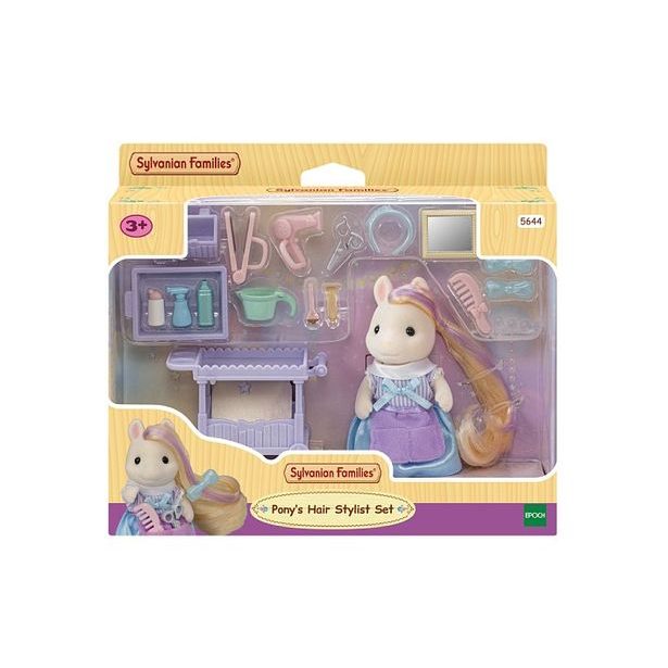 Sylvanian family Poník s vlasy v kadeřnictví