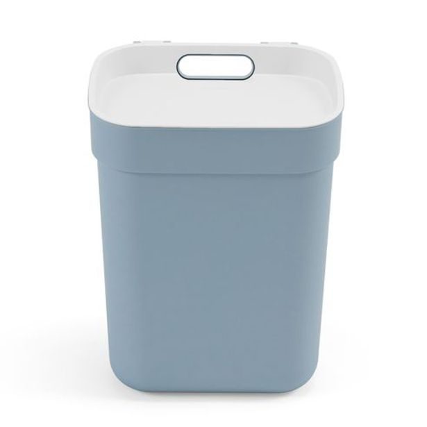 koš odp.10l READY to Collect, výklop. sv.šedý, 24,9x18,6x32,9cm