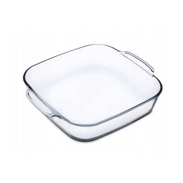 mísa 2,3l hran.čtverc. 24x24(28 ucha)x6,5cm, var.sklo,zapék. SIMAX