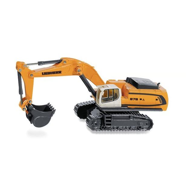SIKU Super - Hydraulický bagr Liebherr, měřítko 1:87