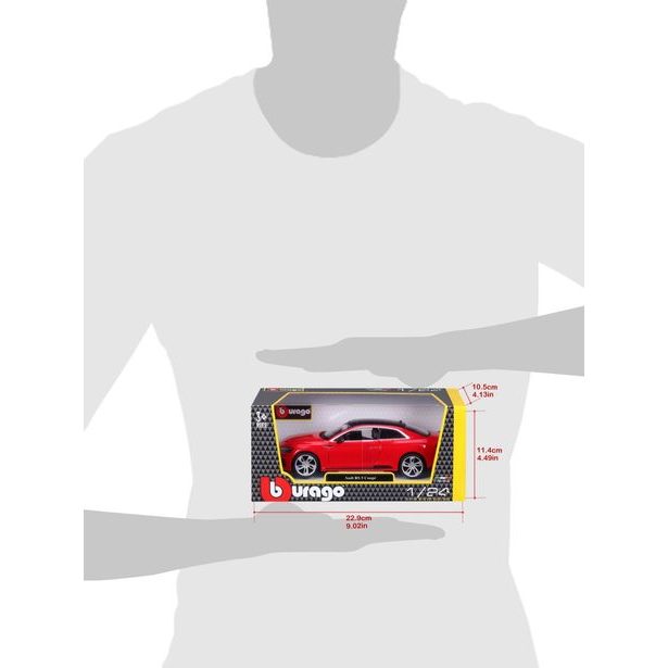 Bburago 1:24 Plus Audi RS 5 Coupe Red