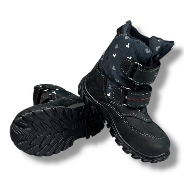 Dětská zimní obuv s membránou Fare - Černé