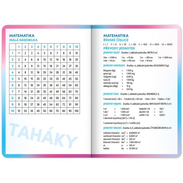 NOTIQUE Školní diář Růžový (září 2025 – prosinec 2026), 9,8 x 14,5 cm