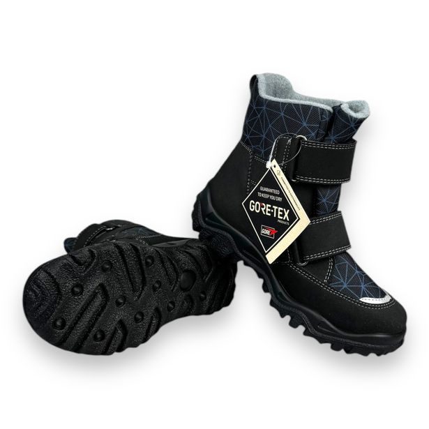 Zimní boty Superfit 1-006080-0000 HUSKY SCHWARZ/HELLGRAU