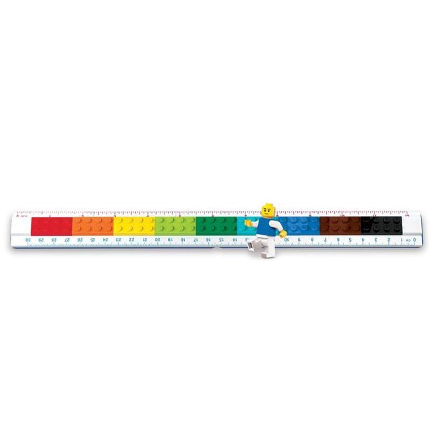 LEGO Pravítko s minifigurkou, 30 cm