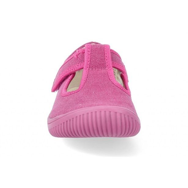 Dětská BAREFOOT domácí obuv/letní plátěnky Protetika - Kirby Fuxia