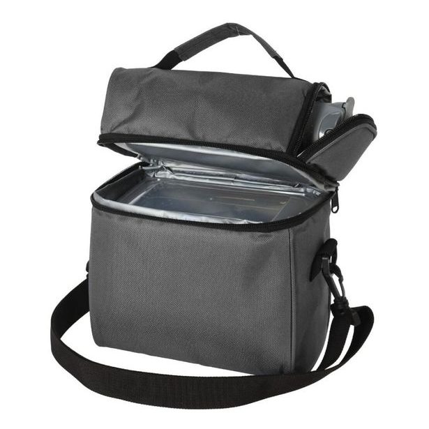 REDCLIFFS Chladící taška s dózami na jídlo a nerezová lahev šedá KO-170488710seda