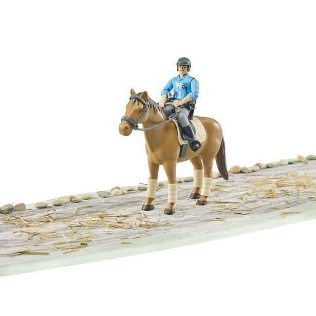 BRUDER Pohotovostní vozidla - bworld jízdní policie na policejním koni