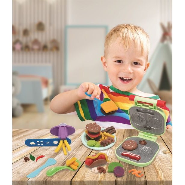 Modelína - hamburger set 4x56g