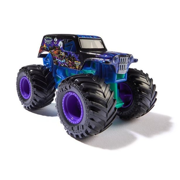 SpinMaster MONSTER JAM - sběratelský kovový model auta Monster Truck, assort, 1:64
