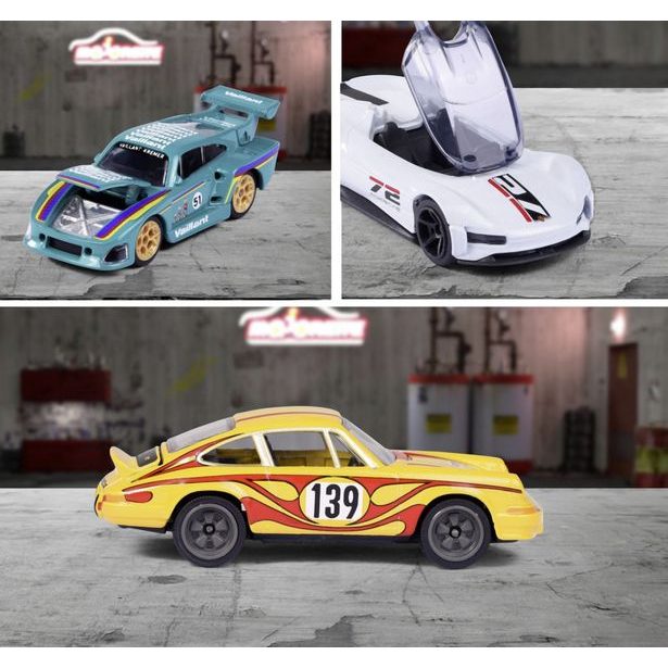 Autíčko Porsche Motorsport Deluxe, 5 druhů