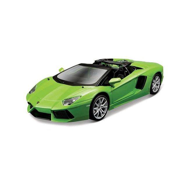 Maisto Maisto - Aventador Roadster, metal zelená, assembly line, 1:24