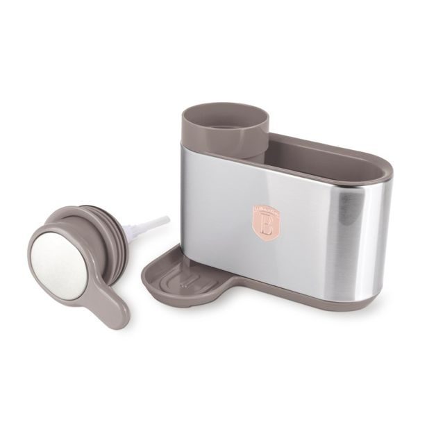 BERLINGERHAUS Dávkovač mycího prostředku 2 v 1 Taupe Collection BH-8930
