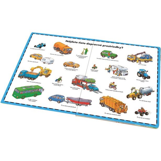 Veľká knižka AUTÁ pre malých rozprávačov