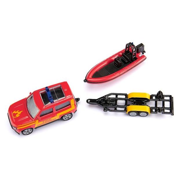 SIKU SIKU Blister - Land Rover se člunem