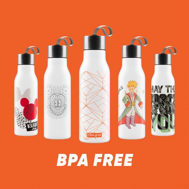 BAAGL Plastová láhev Think of Me, 600 ml Baagl