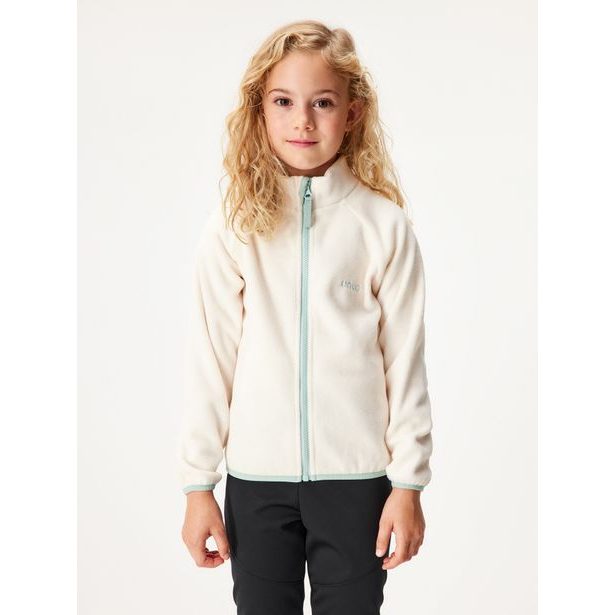 Unuo, Dětská fleecová mikina, Bílá