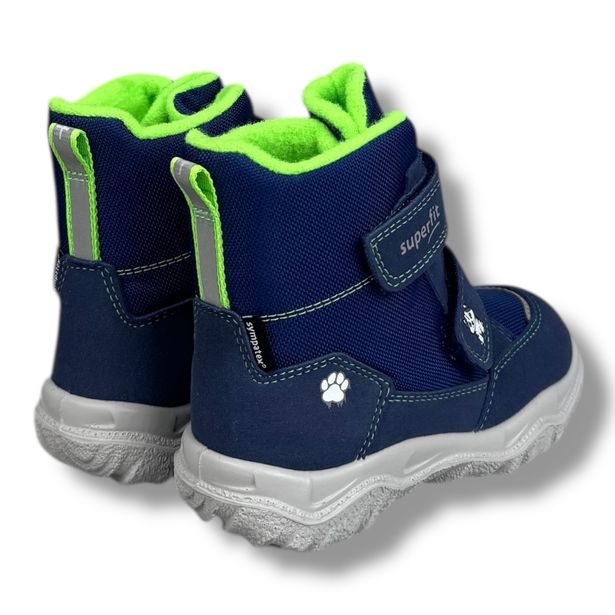 Zimní boty Superfit 1-006047-8030 HUSKY1 Blau/Hellgrün