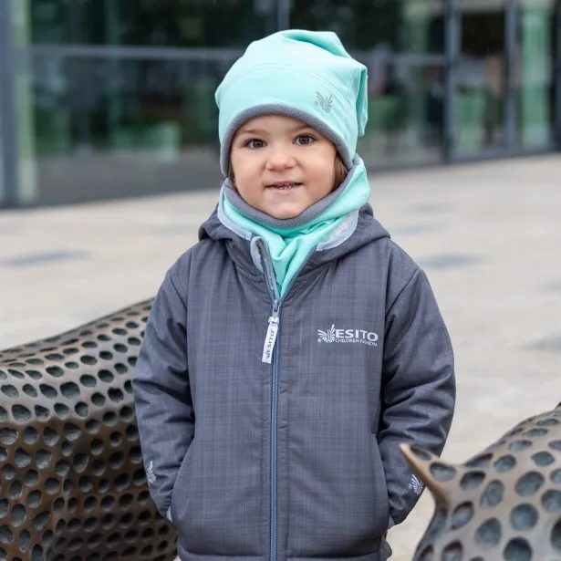 ESITO Zimní nákrčník Mint - mintová
