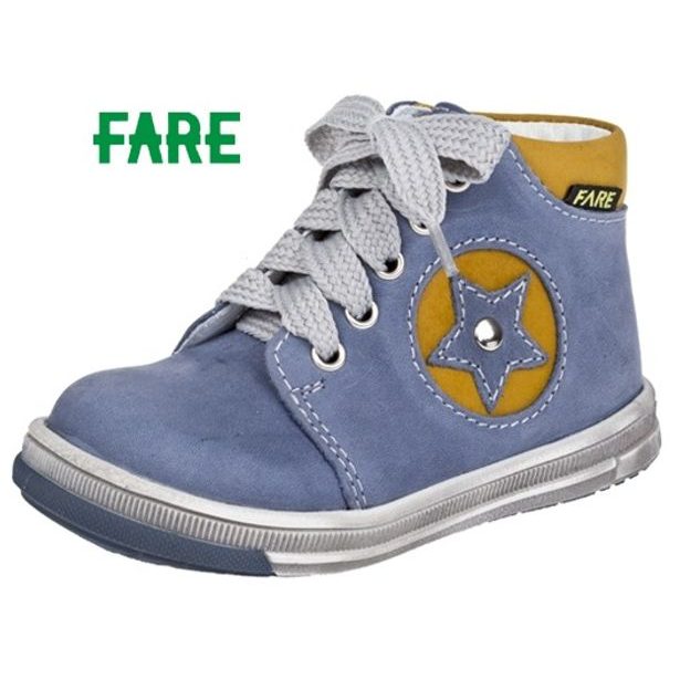 Dětská celoroční obuv FARE 2129106 modro-žlutá