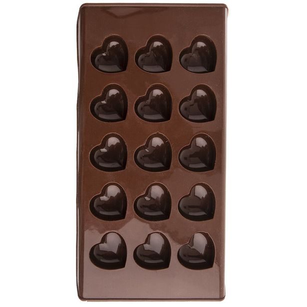 Forma na čokoládu srdce
