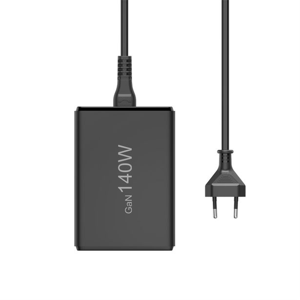 Hama USB nabíjecí stanice GaN, 3x USB-C PD, 2x USB-A (1x QC), 140 W