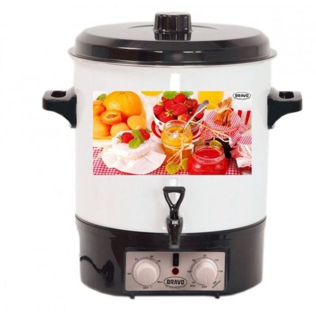 hrnec 27l zavařovací B-4500 SMALT, elektr.,čas,tepl.,ventil