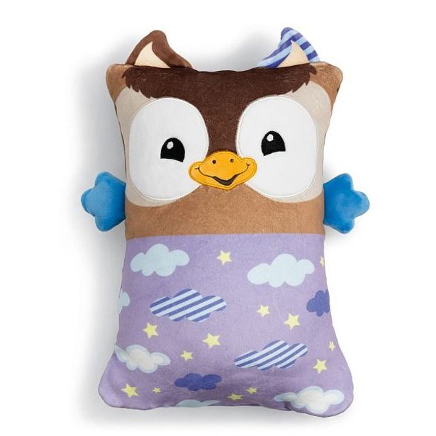 NICI NICI Cosidoos plyš Sova oboustranný motiv 30x20cm
