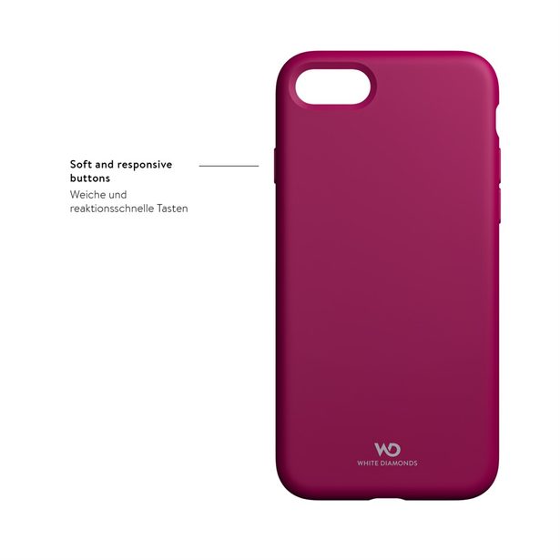 White Diamonds Urban Case, kryt pro Apple iPhone 7/8/SE 2020/SE 2022, fuchsiový