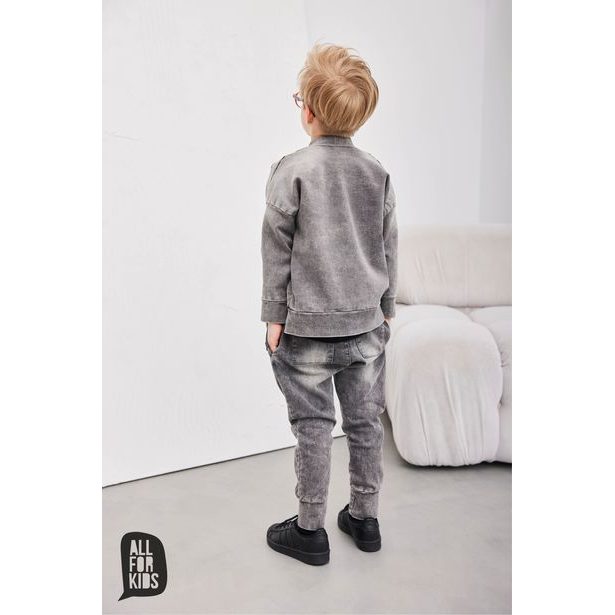 Baggy na kluka tmavě šedé